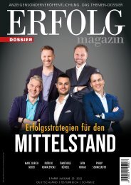 ERFOLG Magazin Dossier 23: Mittelstand