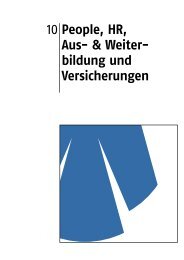 Eventbranchenbuch 2023 - People, HR, Aus- & Weiterbildungen und Versicherungen